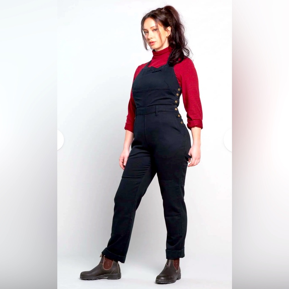 SÜK workwear Parton suit - black cotton Aussie size 8